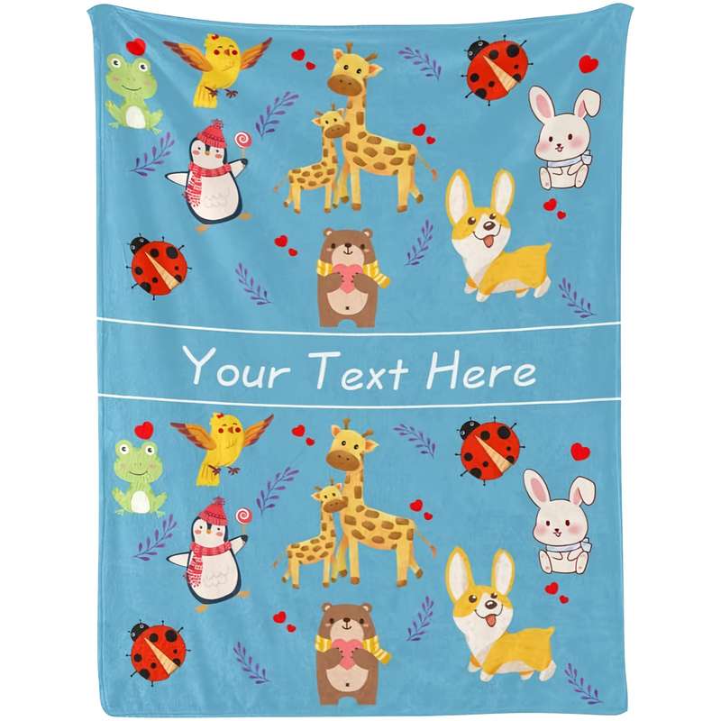 1ps Blanket Color White size 180x200cm