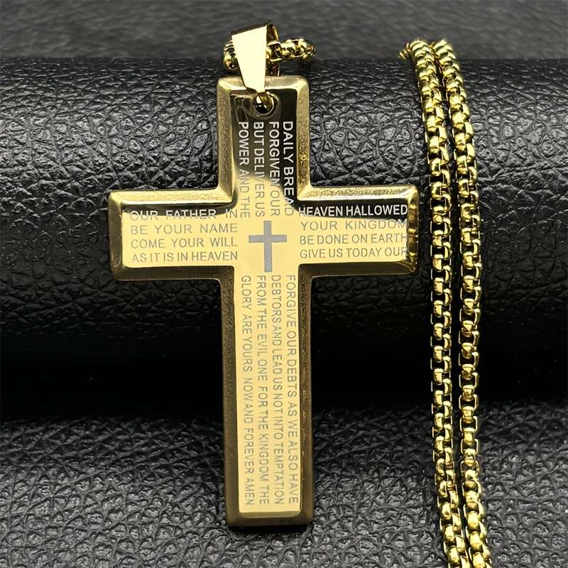 1 Piece Silvery Jesus Theme Pendant