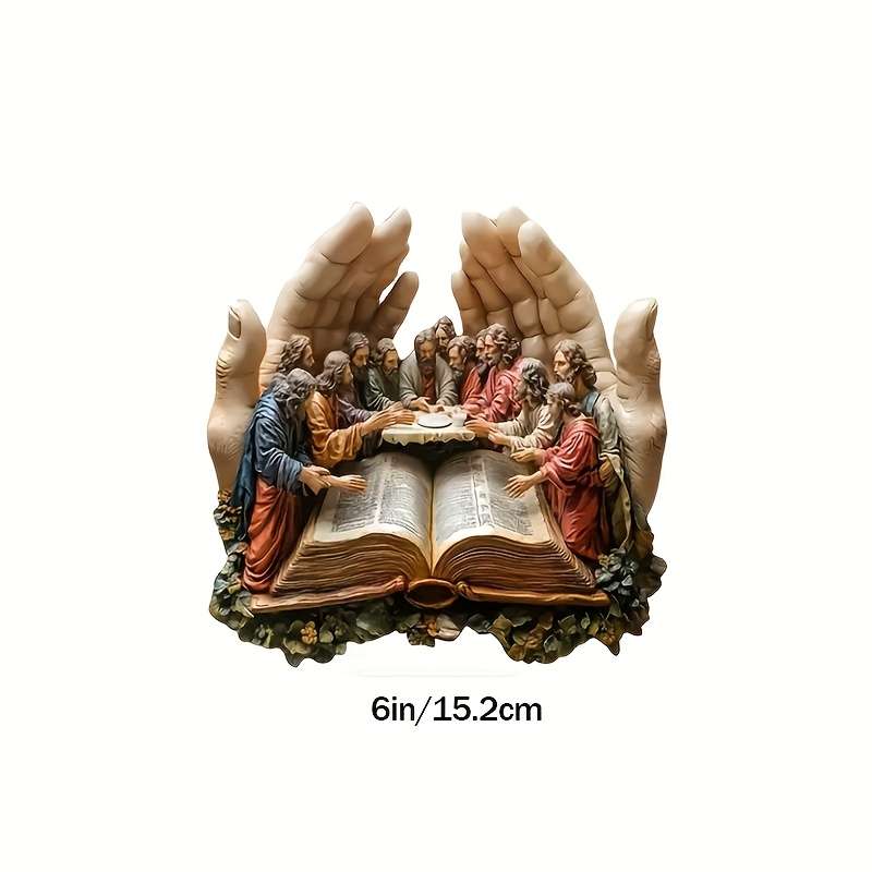 1pc 15.24cm Jesus Christian Themed Stickers
