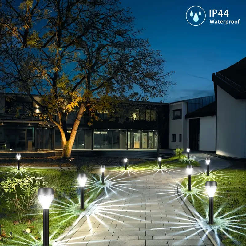 8 PCS Solar LED Lawn Lights