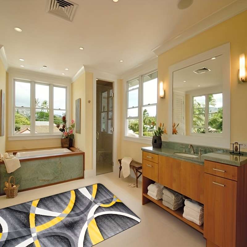 1Pc Polychrome 80x120 Floor Mat