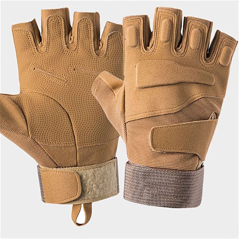 1 Pair Army Green Warm Gloves