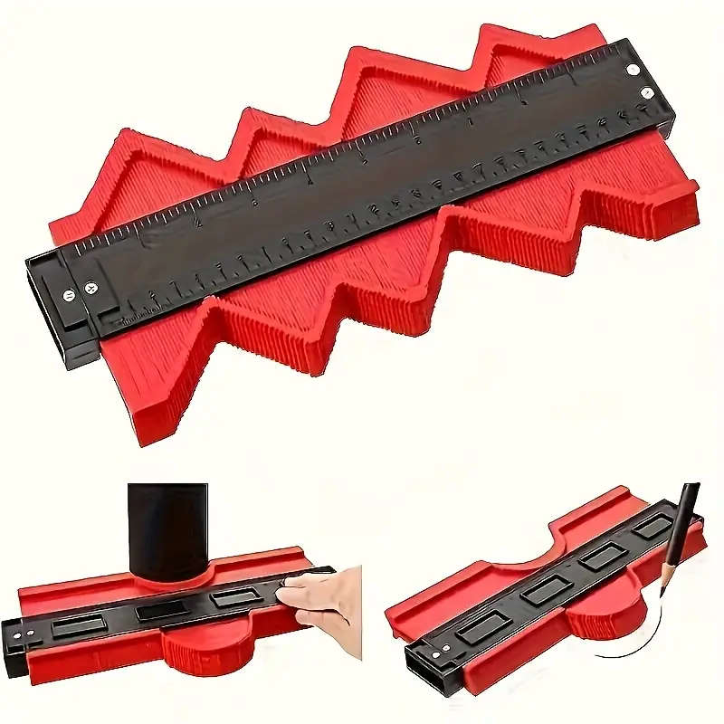 1pc Ideal DIY Precision Shape Duplicator Ultimate Contour Gauge Precision Shape Duplicator for Seaml