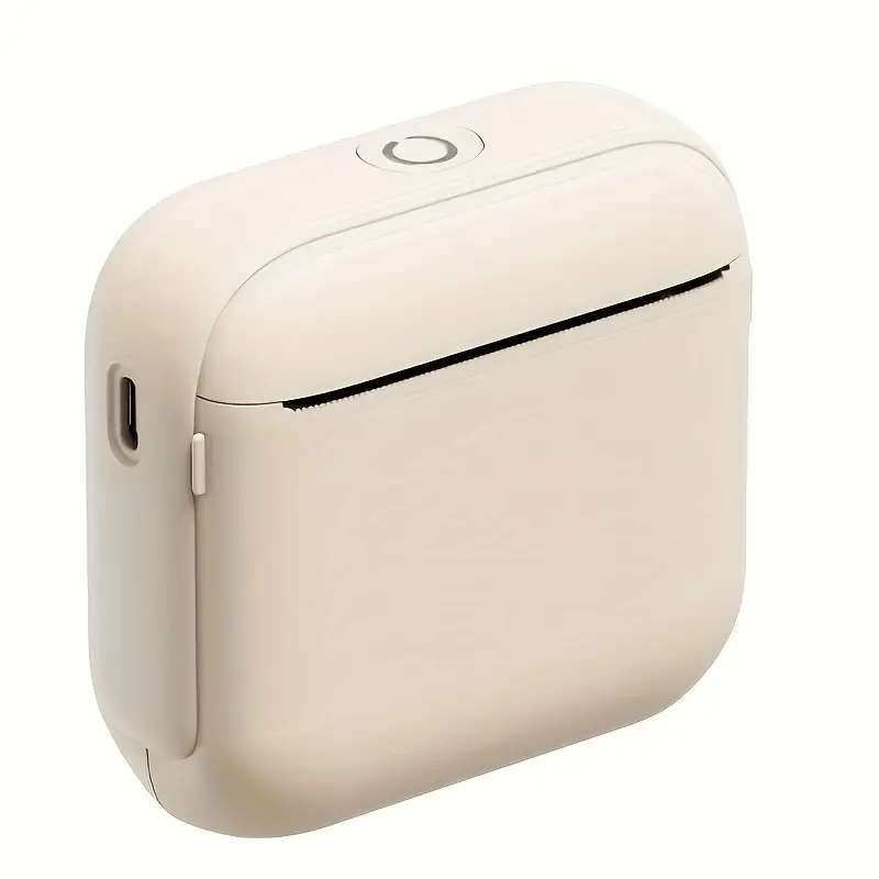 1pc Portable Mini Thermal Printer Instant Print Wireless Wireless Compatible with iOS Android Device