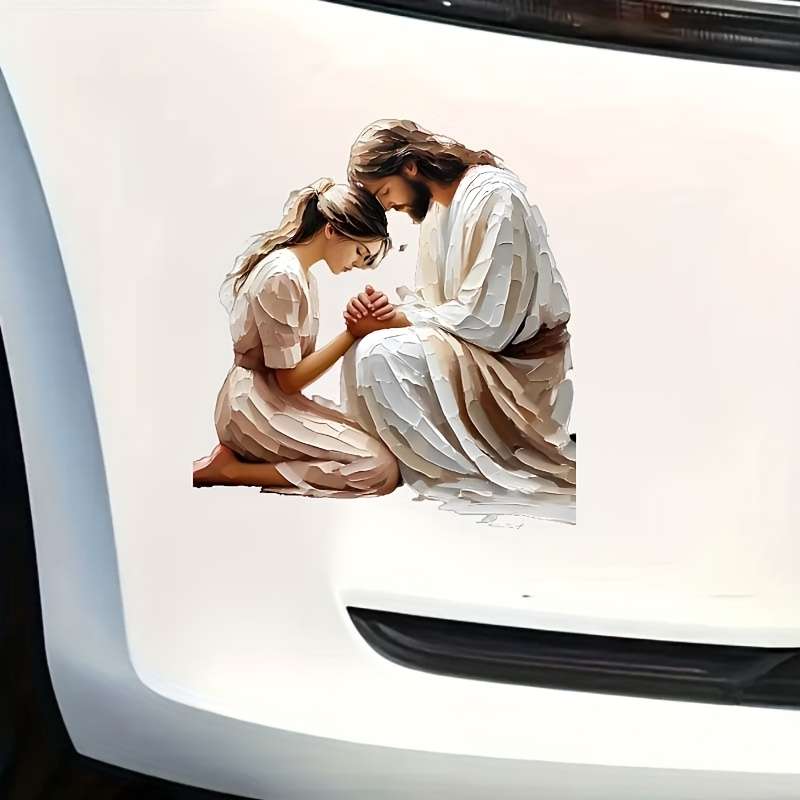 1pc Jesus Christian Themed Stickers