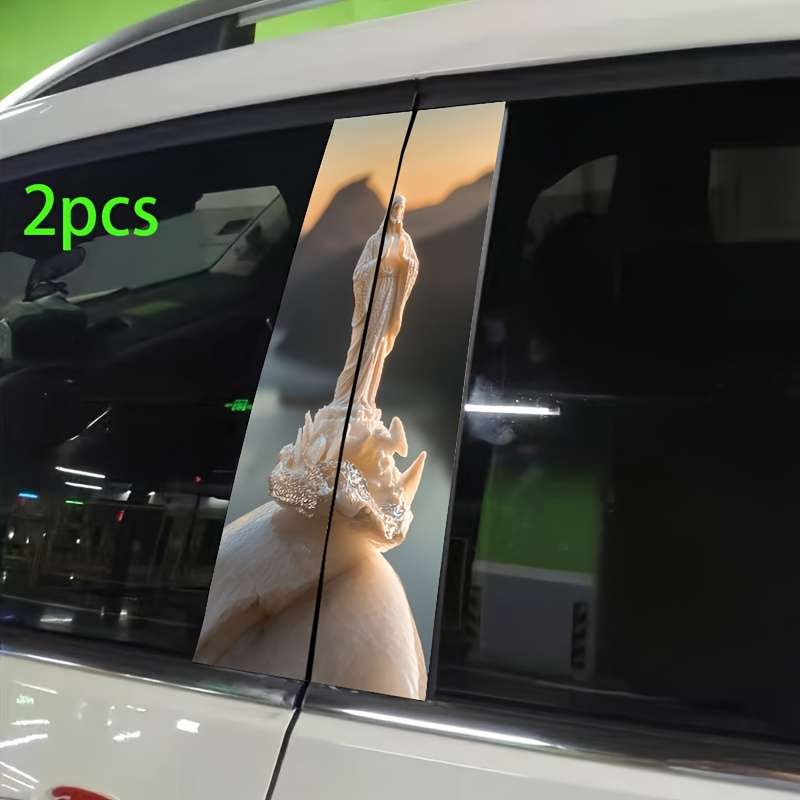 2pcs Jesus Christian Themed Stickers