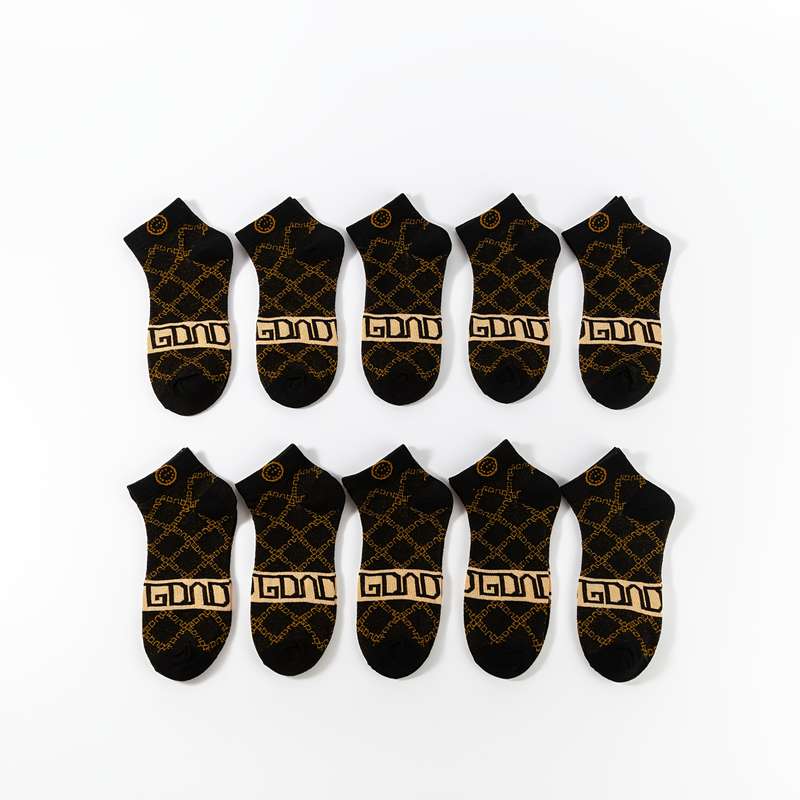 Sock 10 Pairs Of White  One Size