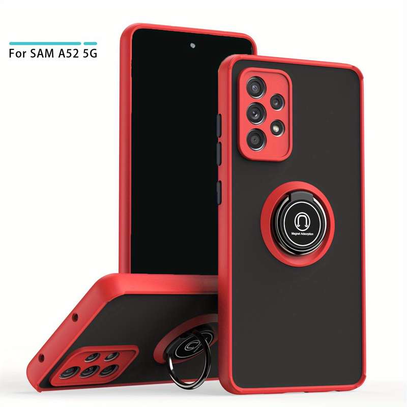 1pc Red For Samsung Galaxy A52 Phone Cases