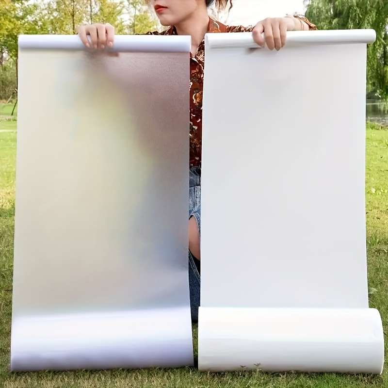 1pc Pure Matte Size 60x500cm  23.62x196.85IN Door Window Sticker