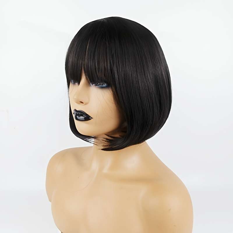 1Pc Dark Brown Fashion Design Wig