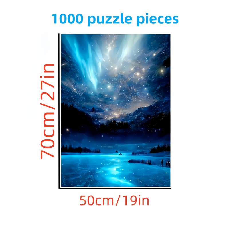 1000 Piece Paper Jigsaw Puzzle For Adults