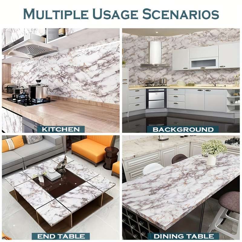 1PC Wall StickersWhite Background Gray StOne40.13cmX100.0cm