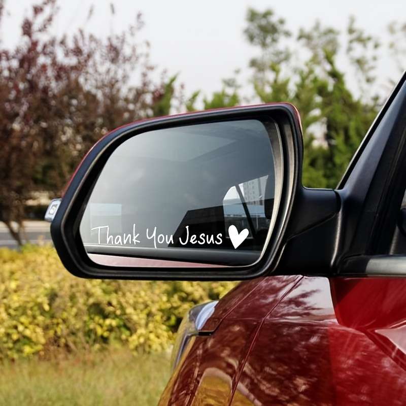 1pc Black Jesus Christian Themed Stickers