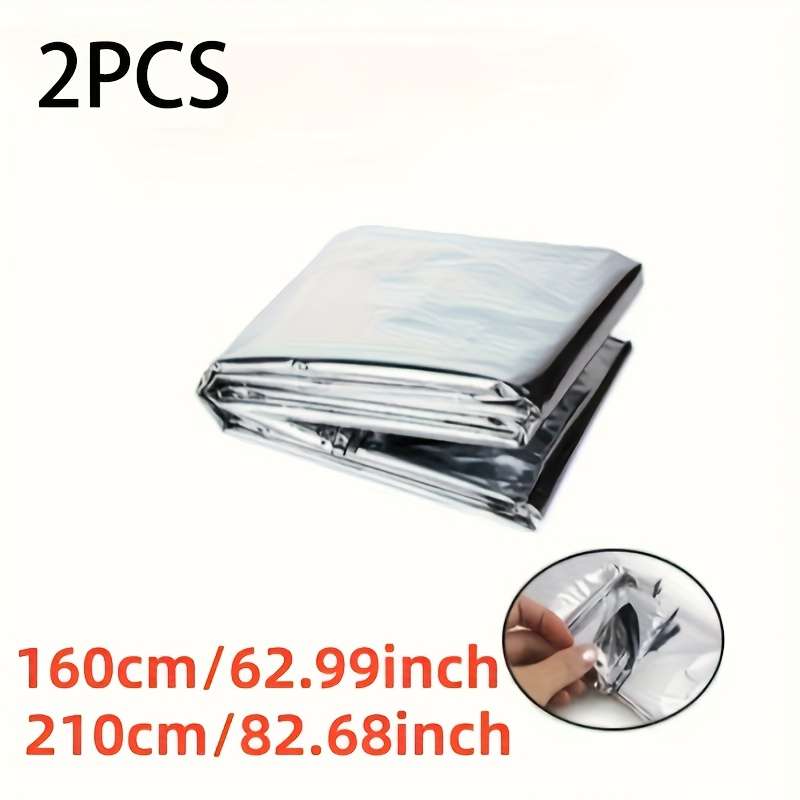 1ps Blanket Color Blue Grey size 120x200