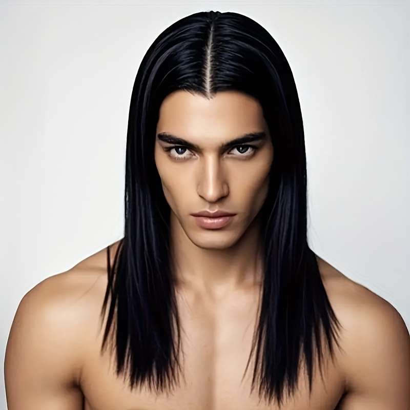 1Pc Black Fashion Design Wig