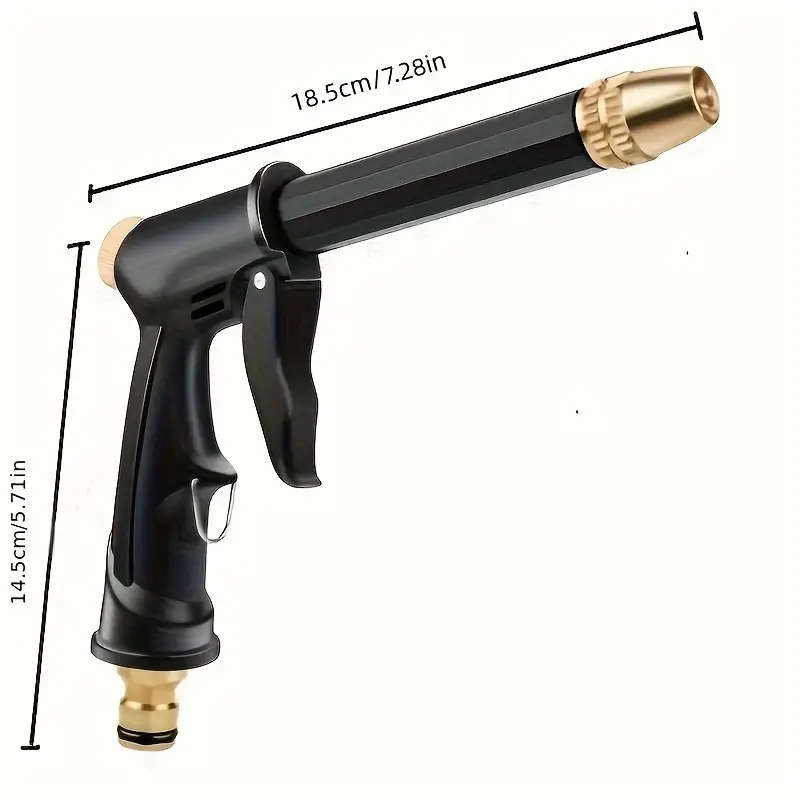 1-Pack High Pressure Water Gun Head