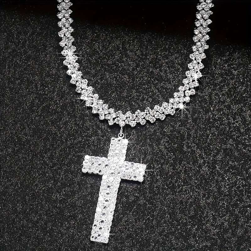 1 Piece Silvery Jesus Theme Pendant