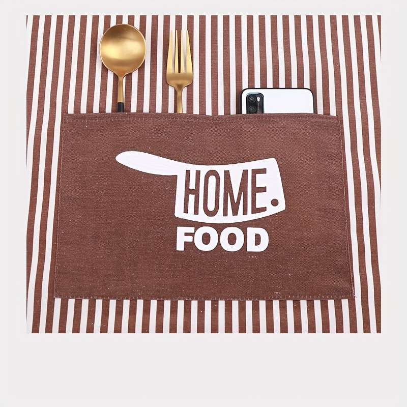 1pc Durable And Breathable Canvas Apron for Home Use Suitable for Both Men And Women Ideal for Co