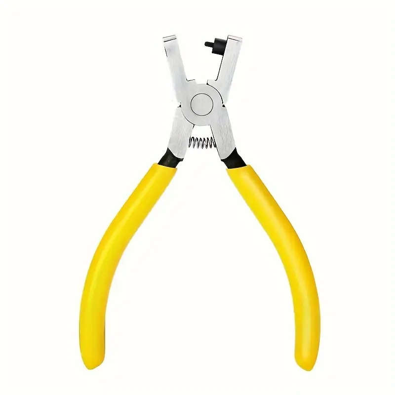 1pc Stainless Steel Faux Leather Hole Punch Tool 2.0mm Watch Band Belt Pliers