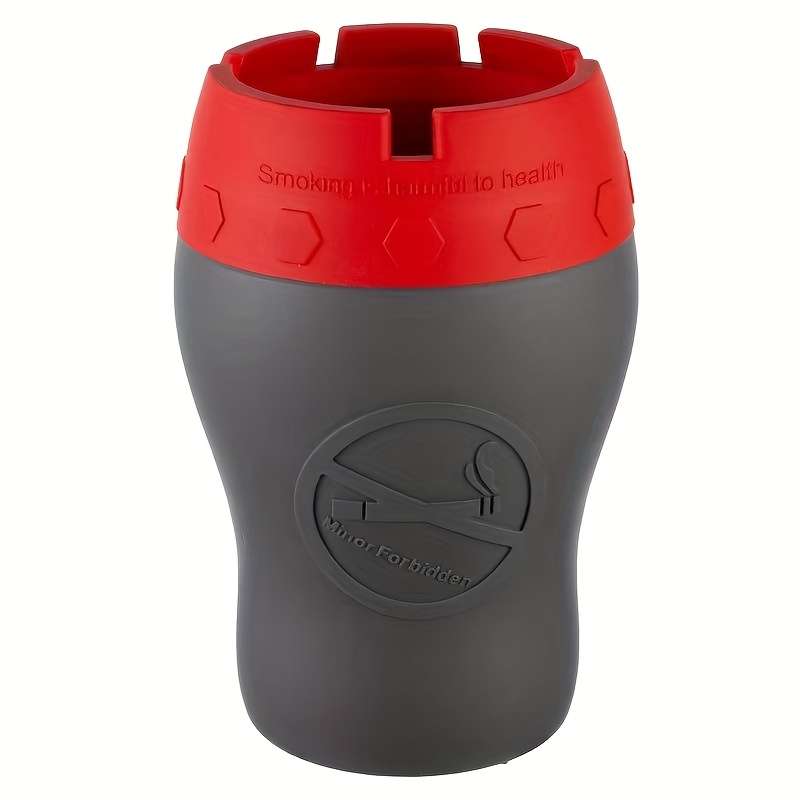 1pc A Unique And Creative Silicone Ashtray for Home And Car Use Designed to Be Anti-Fall And Dust-
