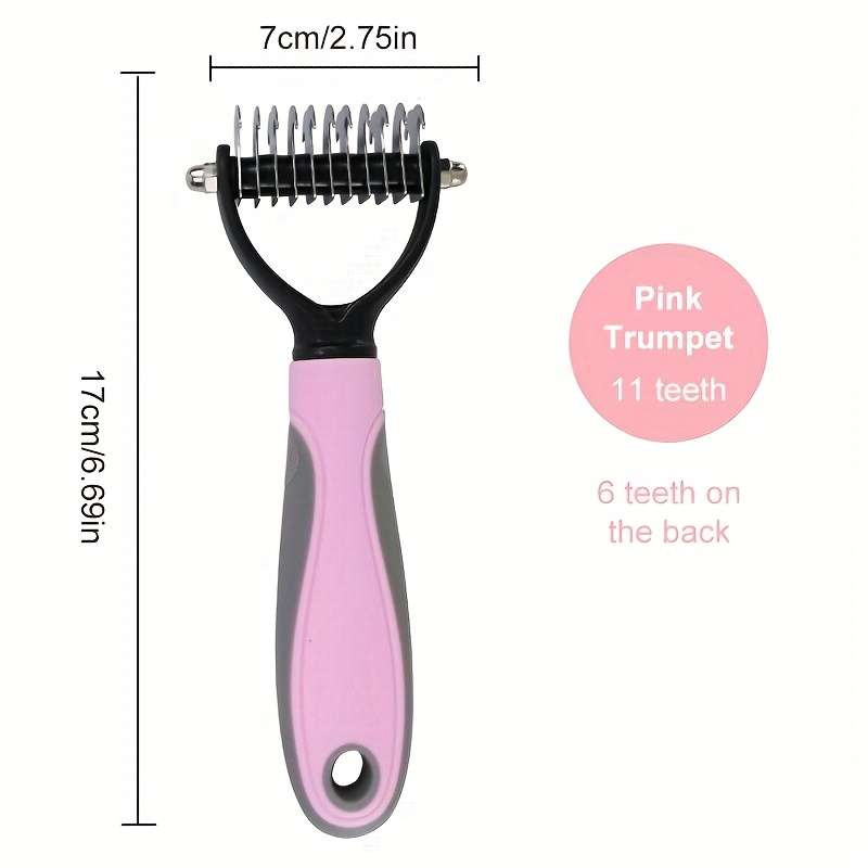 1pc Pink Size LPet Comb