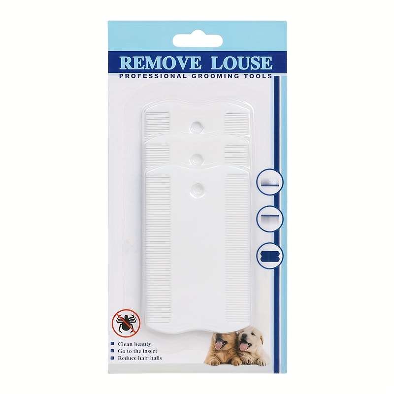 1pc White Pet Comb