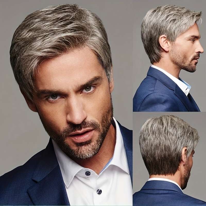 1Pc Men Wig Fashion Design Wig