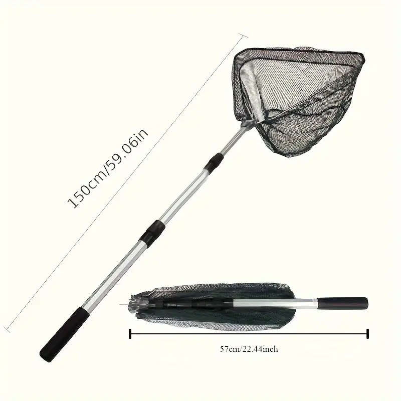 Telescopic Expandable Fishing Net