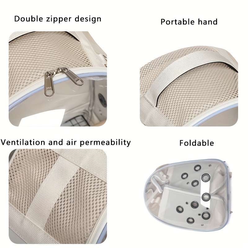 1pc White Pet Bag