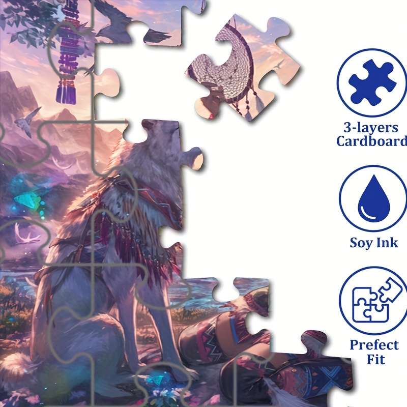 1000 Piece Paper Jigsaw Puzzle For Adults