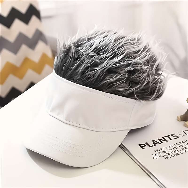1pc Hip-Hop Style Baseball Cap with Fluffy Brim Deep Top Small Face Design for Sun Protection