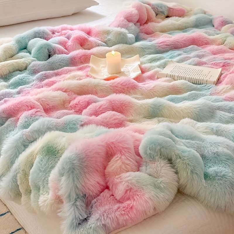 1ps Blanket Color Wenyun Dark Coffee size 150x200cm 60x80inch