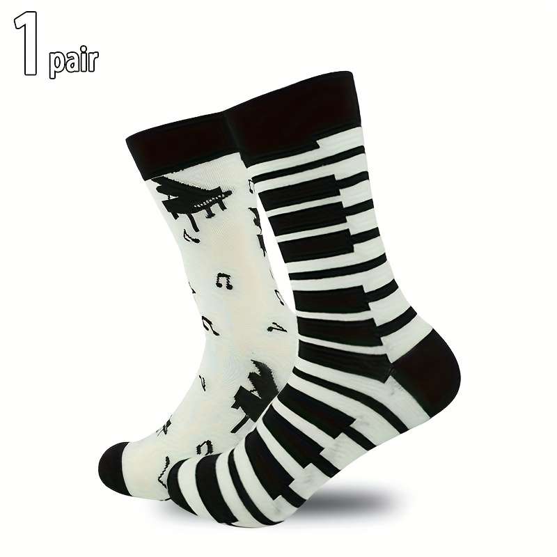 1 Pair Mixed Color One Size Socks