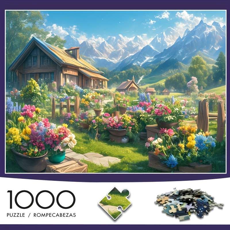 1000 Piece Paper Jigsaw Puzzle For Adults