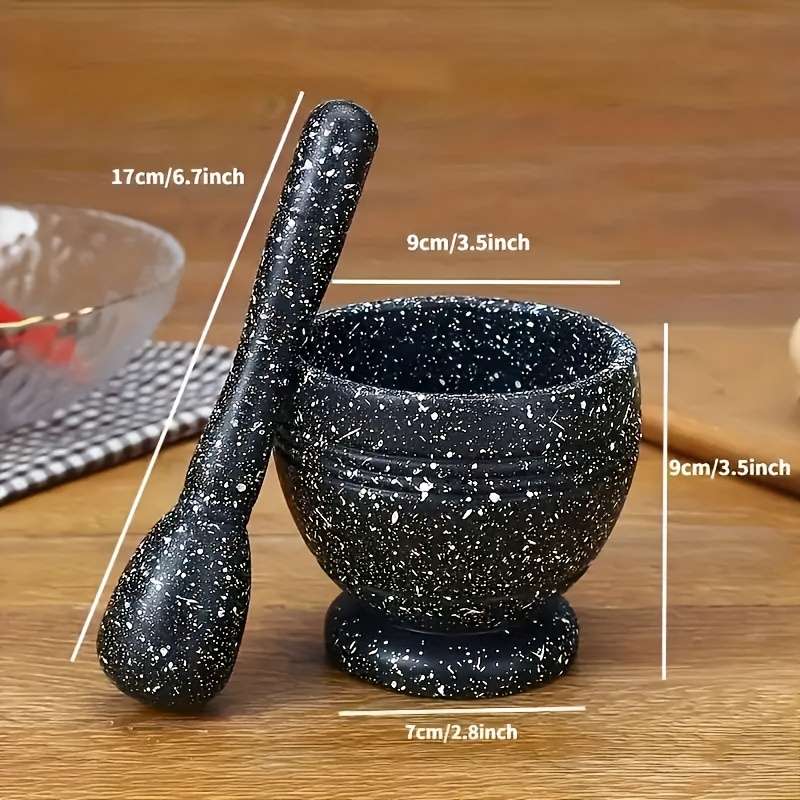 1Set Grinding Bowl Kitchen Garlic Masher Kitchen Peper Crusher Multi-purpose Grinder Home Garli