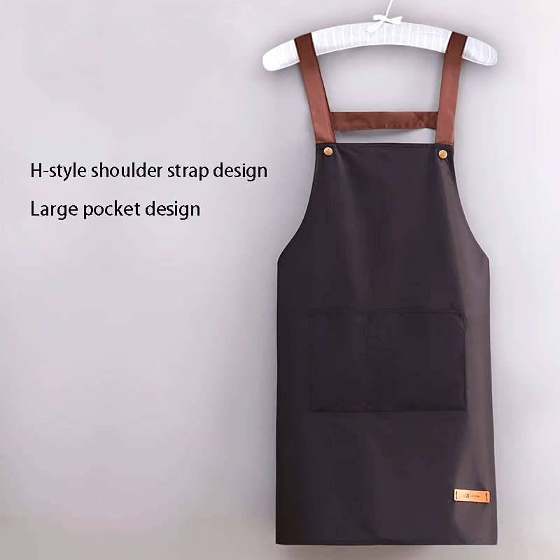 1pc Apron for household use and oil resistant kitchen and work waist circumference for convenien