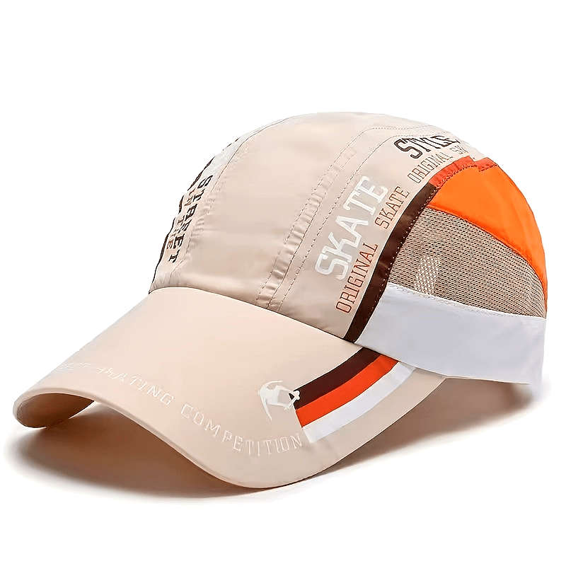 1pc Summer Baseball Cap for Outdoor Sun Protection Breathable And Quick-Drying Suitable for Both