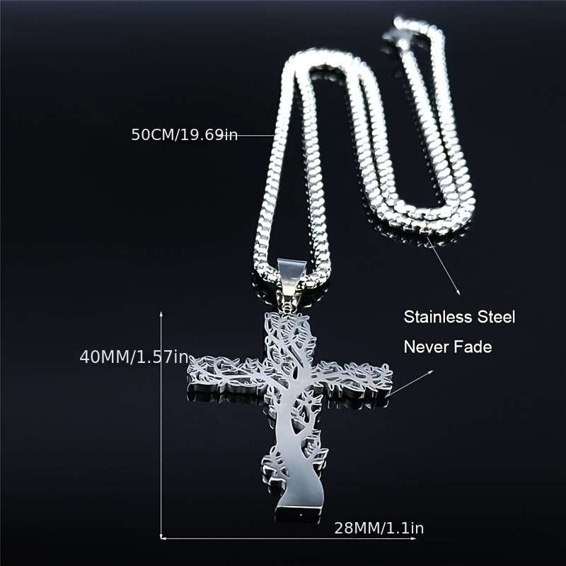 1 Piece Golden 50 Cm O GD Jesus Theme Pendant