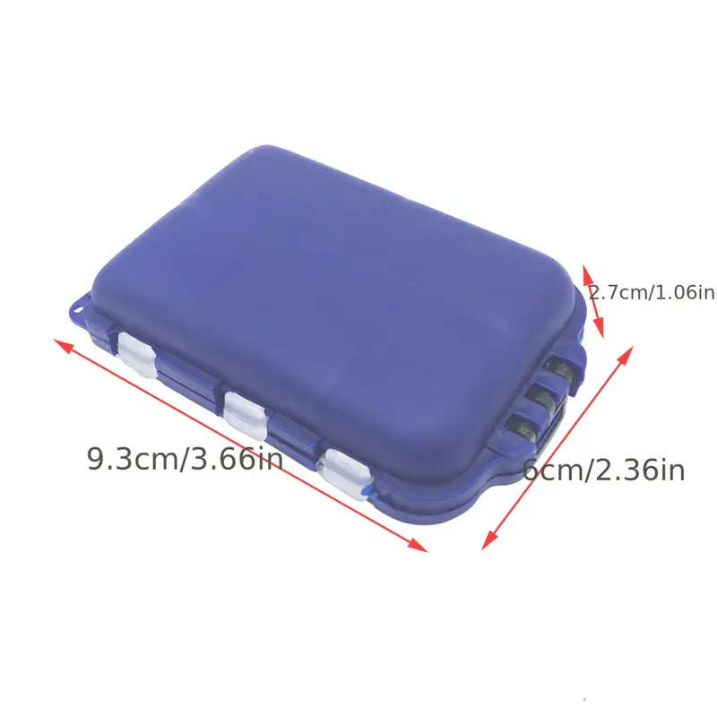 1pc Organize Your Fishing Lures and Jewelry with Multifunctional Plastic Storage Container