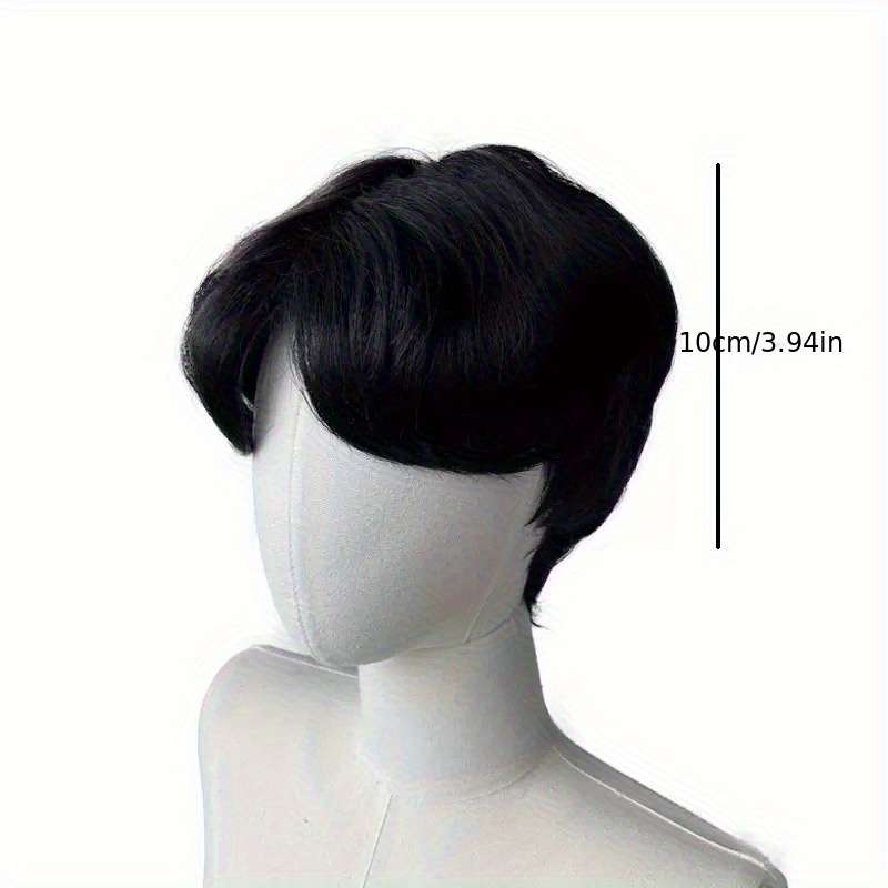 1Pc Black 10.16cm Fashion Design Wig