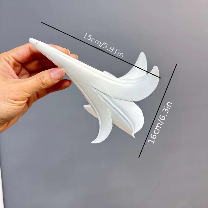 25pcs Elegant Fabric Lily Flower Heads