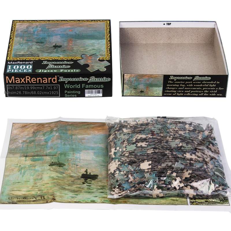 1000 Piece Paper Jigsaw Puzzle For Adults