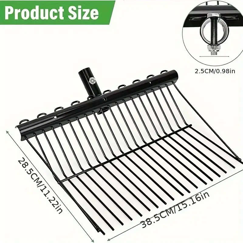 Heavy Duty Metal Manure Fork