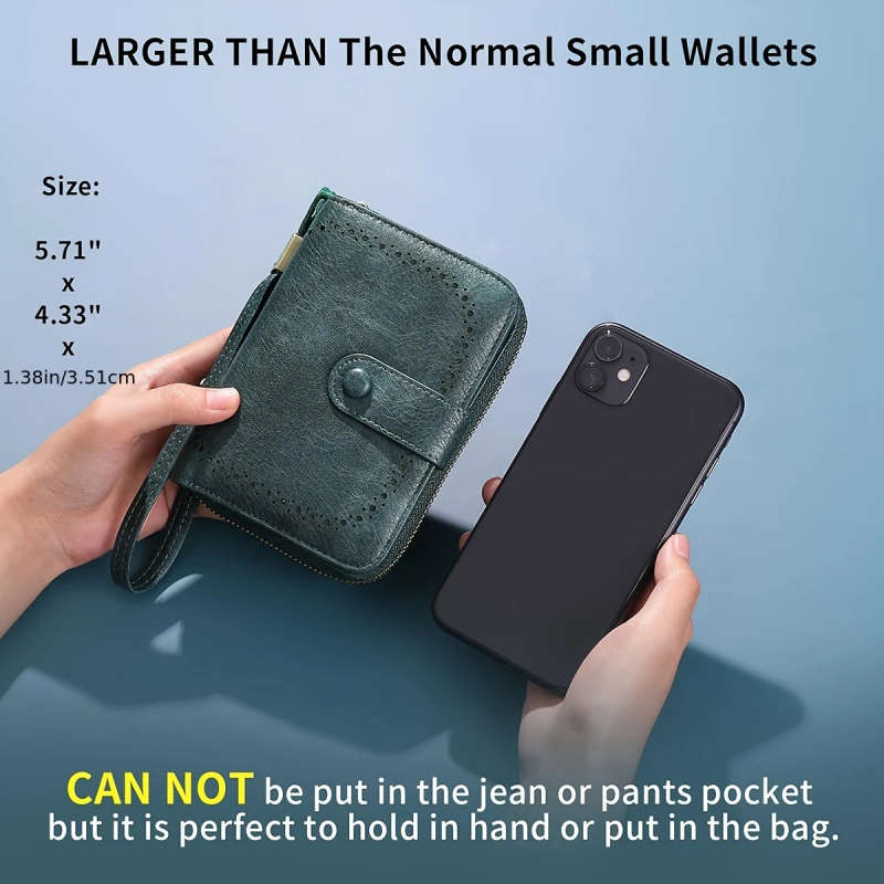 Fashion Zipper Card Holder