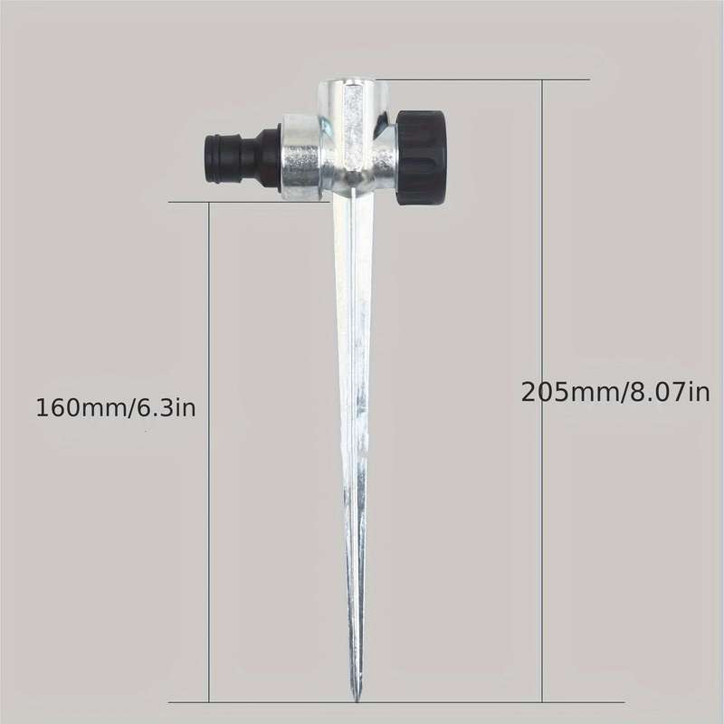 1Pc Zinc Alloy Plug Metal Garden Hose Nozzle