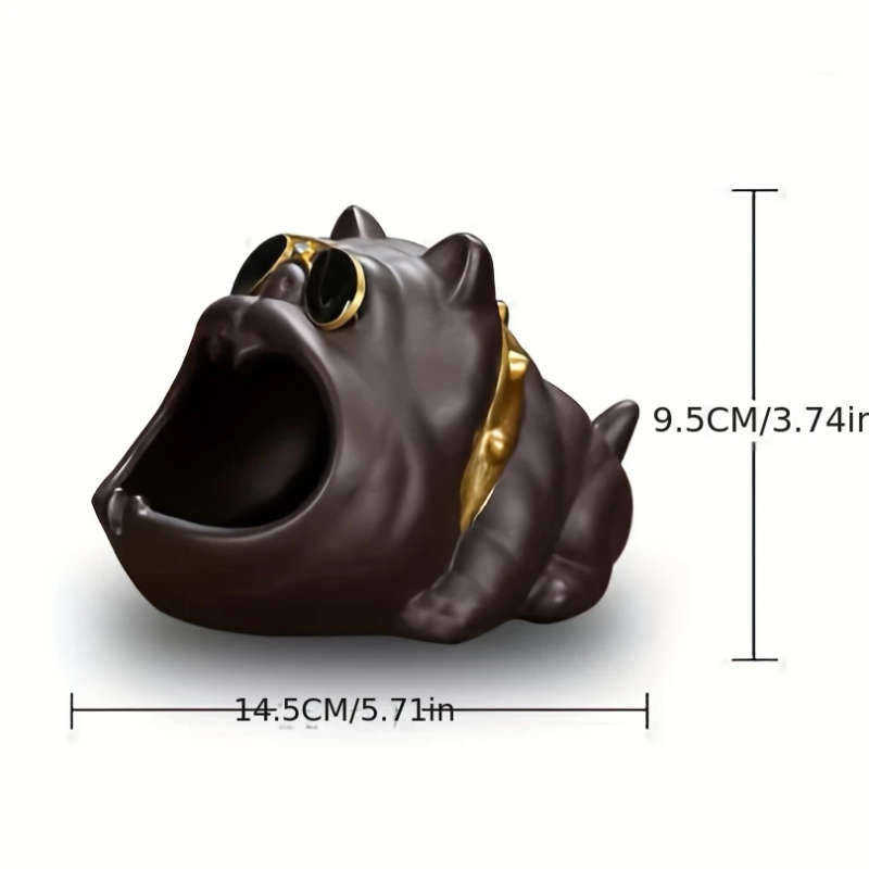 1pc Dog Ashtray Cross Border Creative Personality Cartoon Design Indoor Outdoor Use Perfect for Home