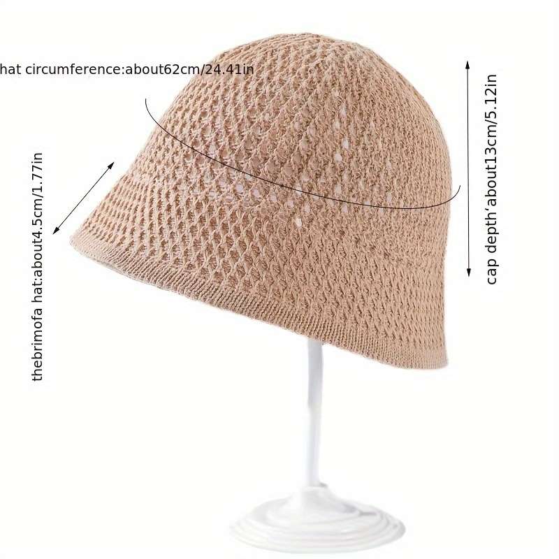 1pc A Spring and Summer Beach Hat Fashionable Women'S Internet Celebrity Korean Style Single Layer