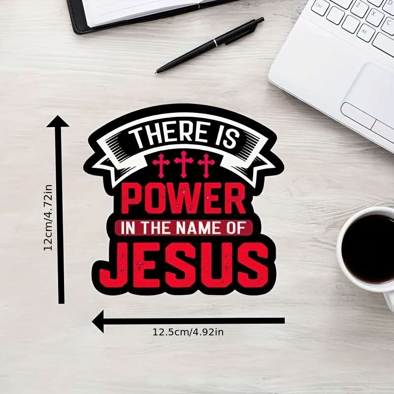1pc Jesus Christian Themed Stickers