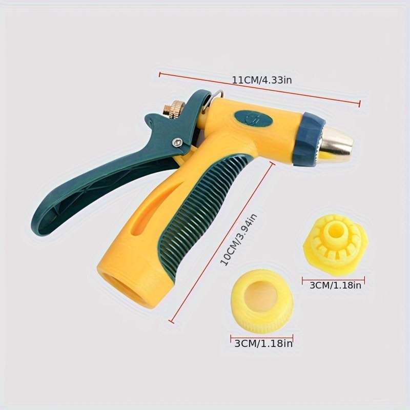 1Pc Plastic Water Gun For Car Wash And Gardening