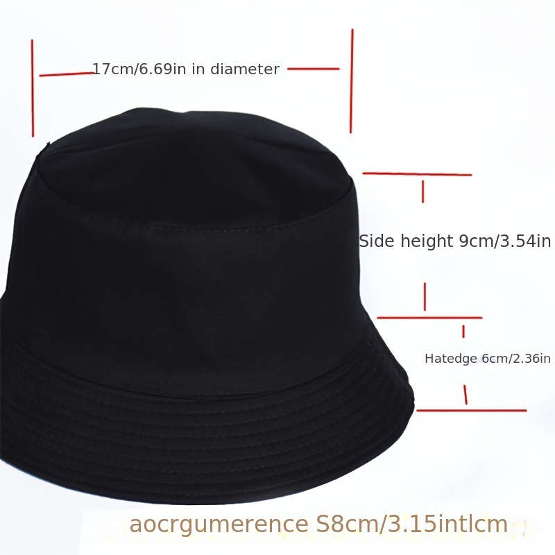 1pc Chic Fake Taxi Print Bucket Hat for Women High-Quality Cotton Blend Sun Protection Non-Stre